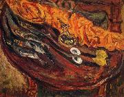 Chaim Soutine Still Life with Fish, Eggs and Lemons china oil painting reproduction